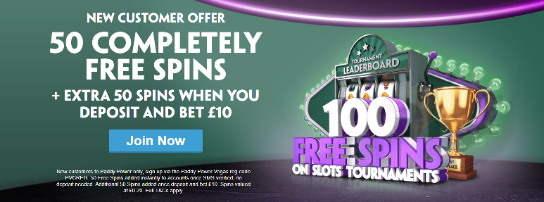 New Customer Free Spins