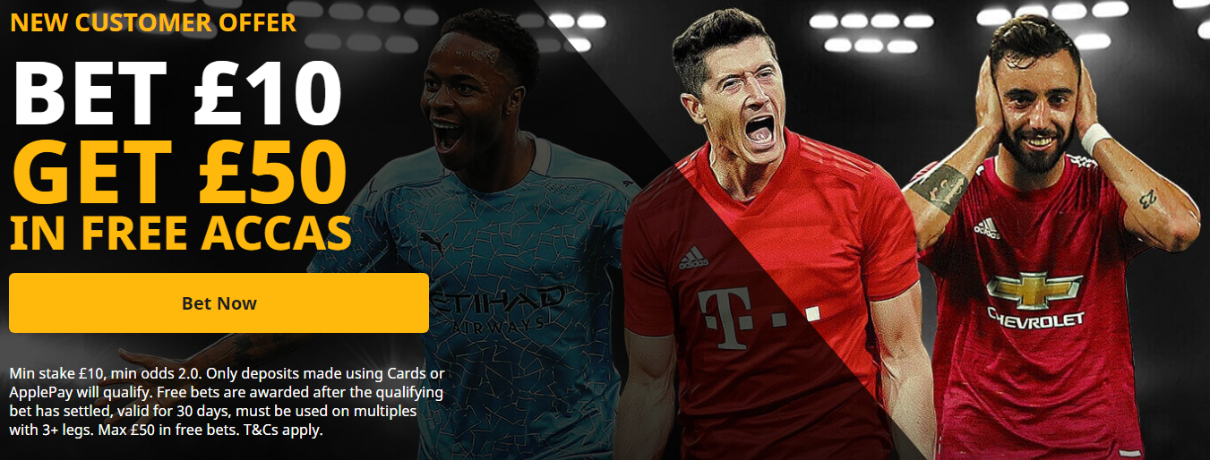 betfair-bet-10-get-50 - New Customer Offer 2021