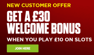 ladbrokes bet 10 get 30